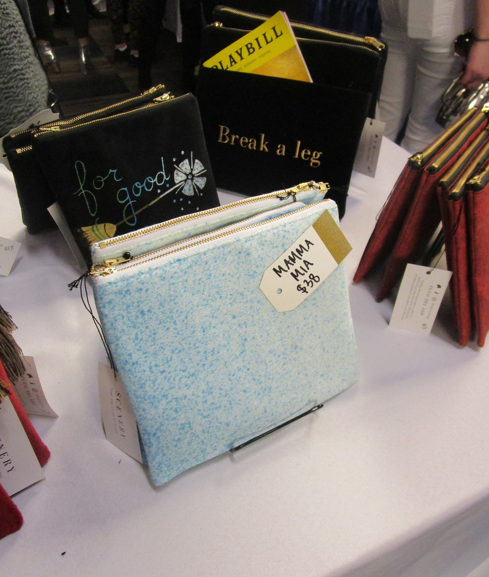 Scenery Bags booth at BroadwayCon. Photo credit: Lisa Granshaw