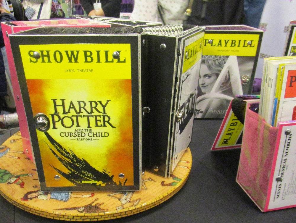 Rediscover Hangbags booth at BroadwayCon. Photo credit: Lisa Granshaw